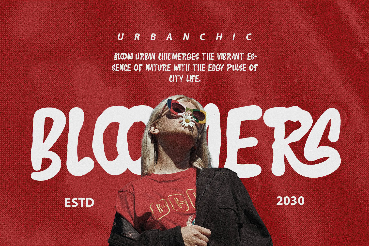 Bleuters Mocren Bold Handmade Display Font