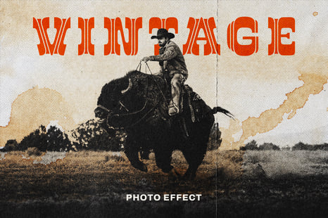 Dirty Vintage Photo Effect - Add-Ons