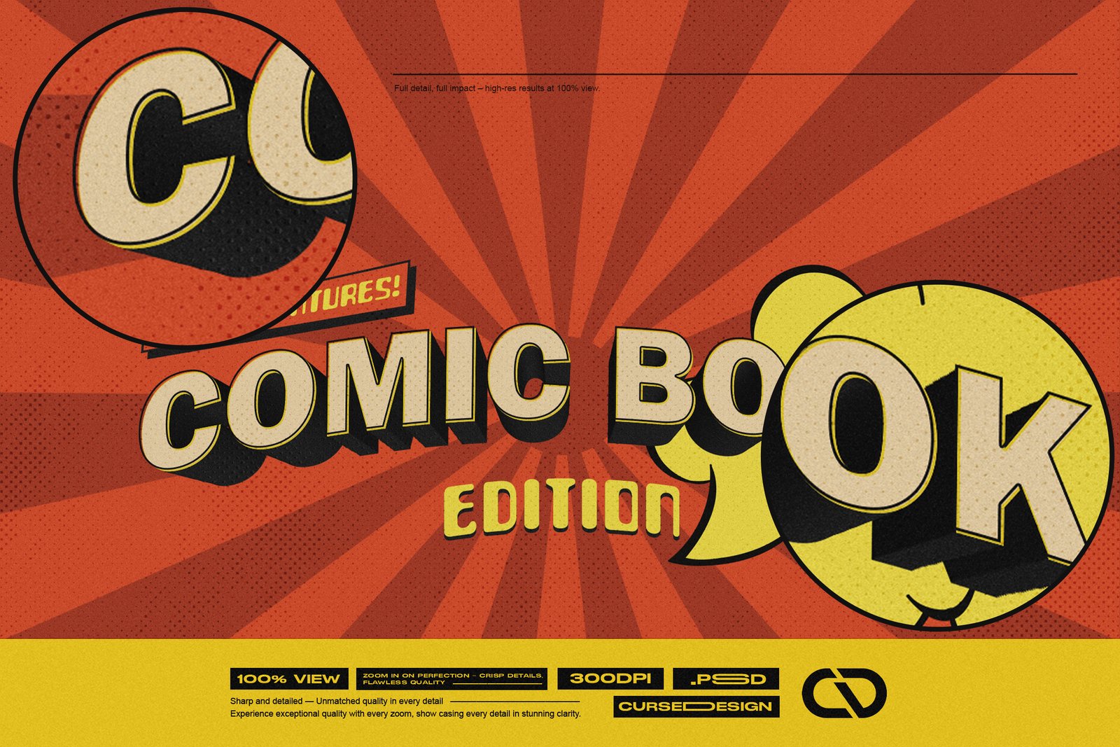 Old Comics Book Text Effects