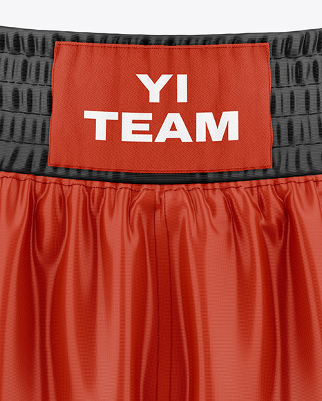 Boxing Shorts Mockup - Front View