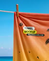 Hanging Towel Mockup