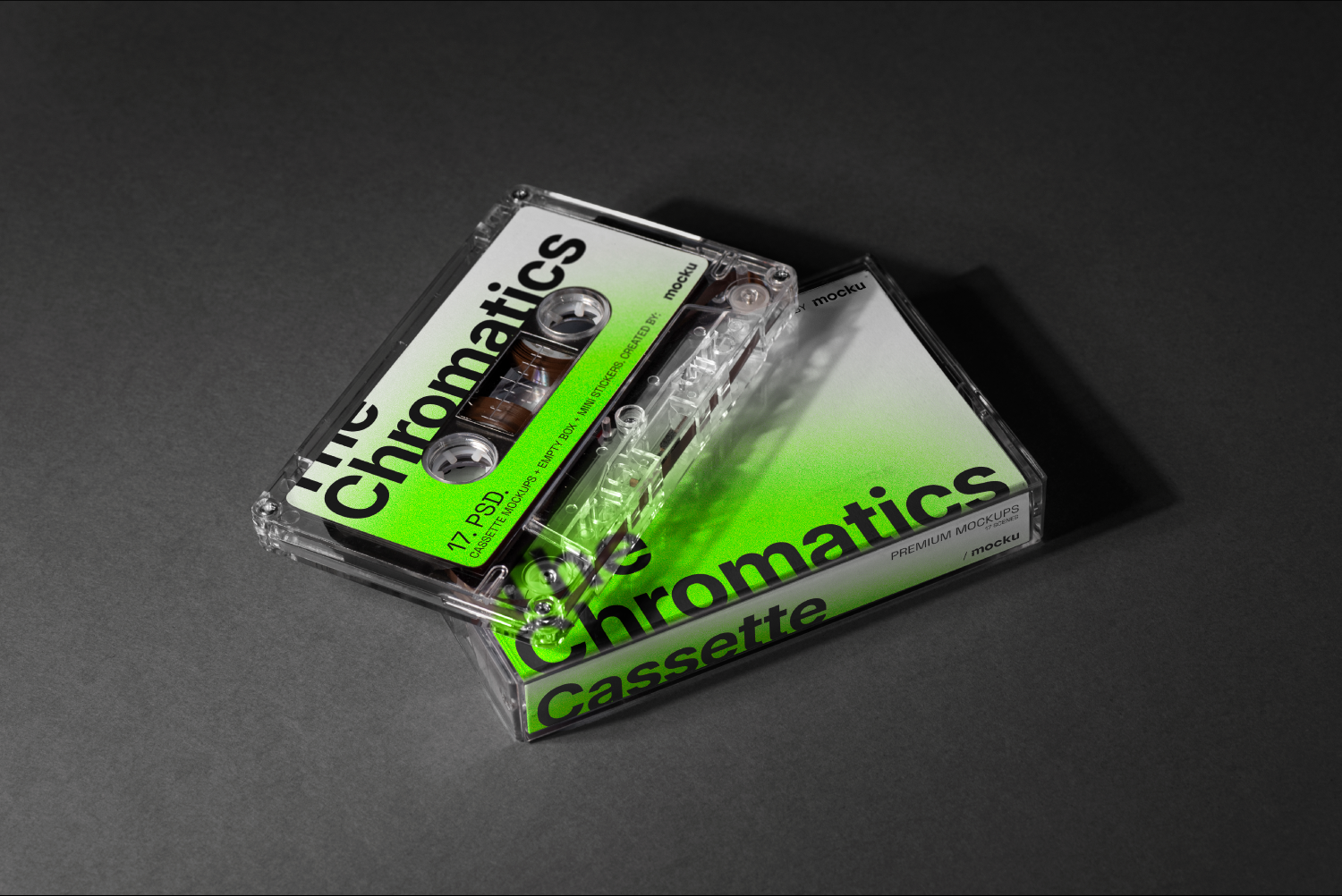 Cassete Mockup Set