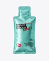 Metallic Sachet Mockup