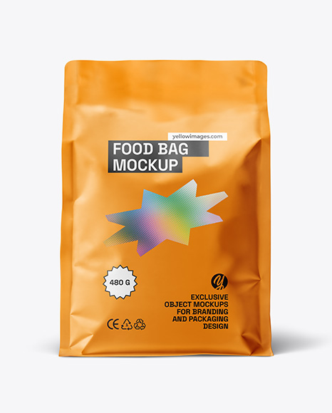 Food Bag Mockup