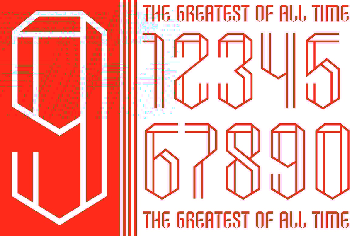 Hexagreat - Sport Display Font
