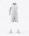 Basketball Kit Mockup - Front View