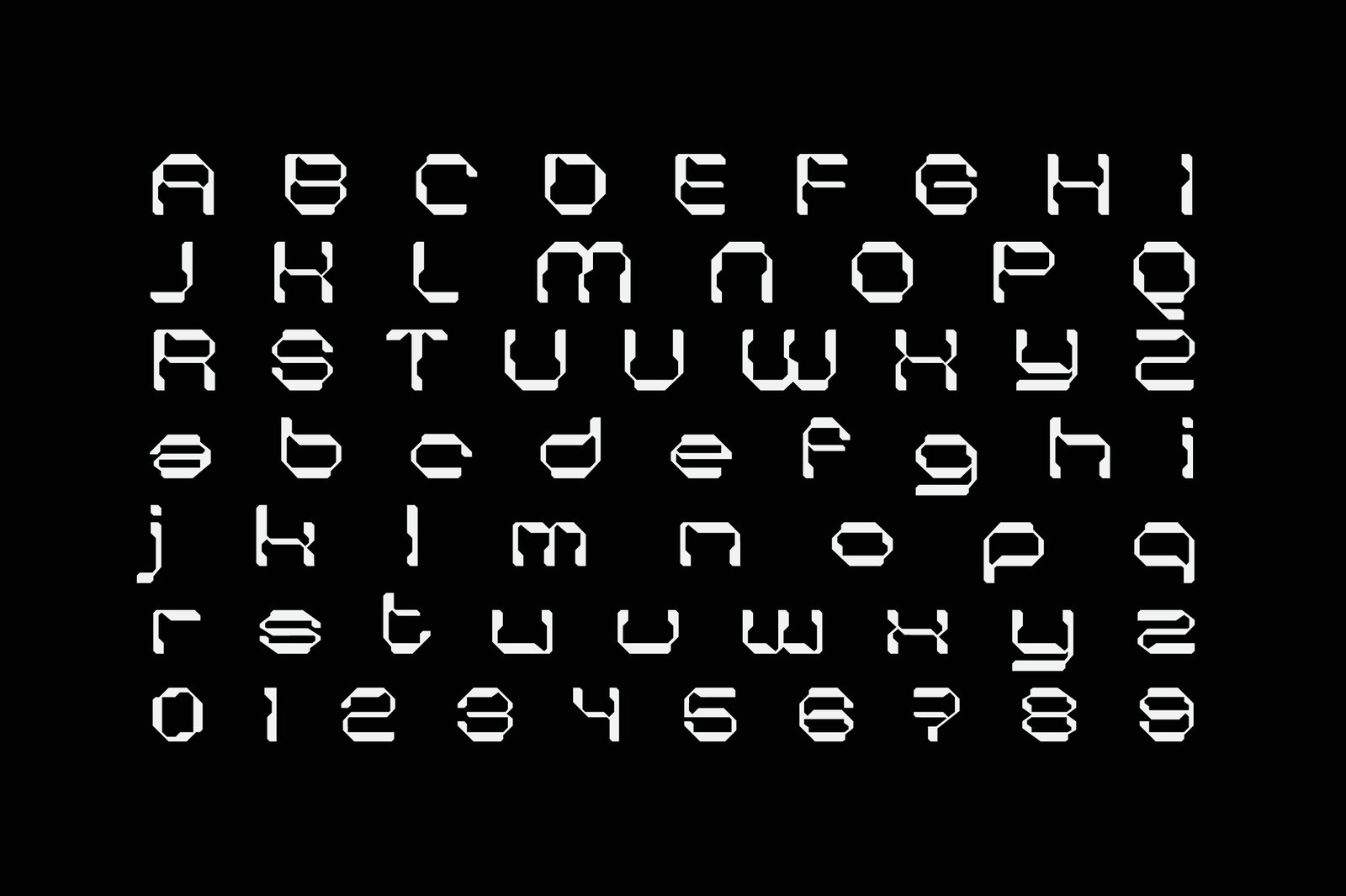 Neoform - Futuristic Font
