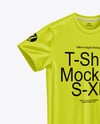 Crew Neck T-Shirt Mockup
