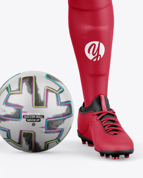 Soccer Kit w/ Mannequin Mockup - Front View