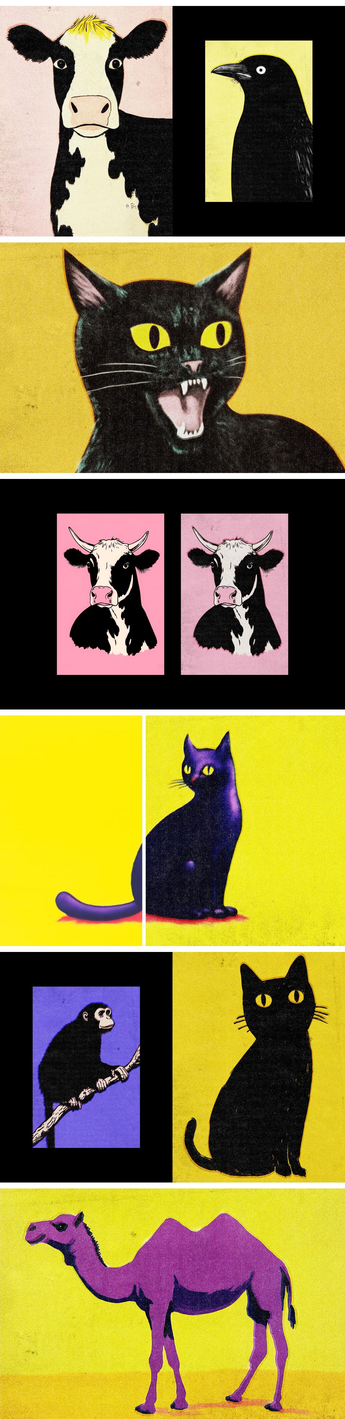 Old Screen Print Design Template