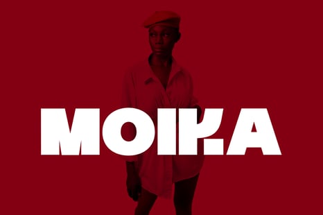 Moika Display Typeface - Magazine font