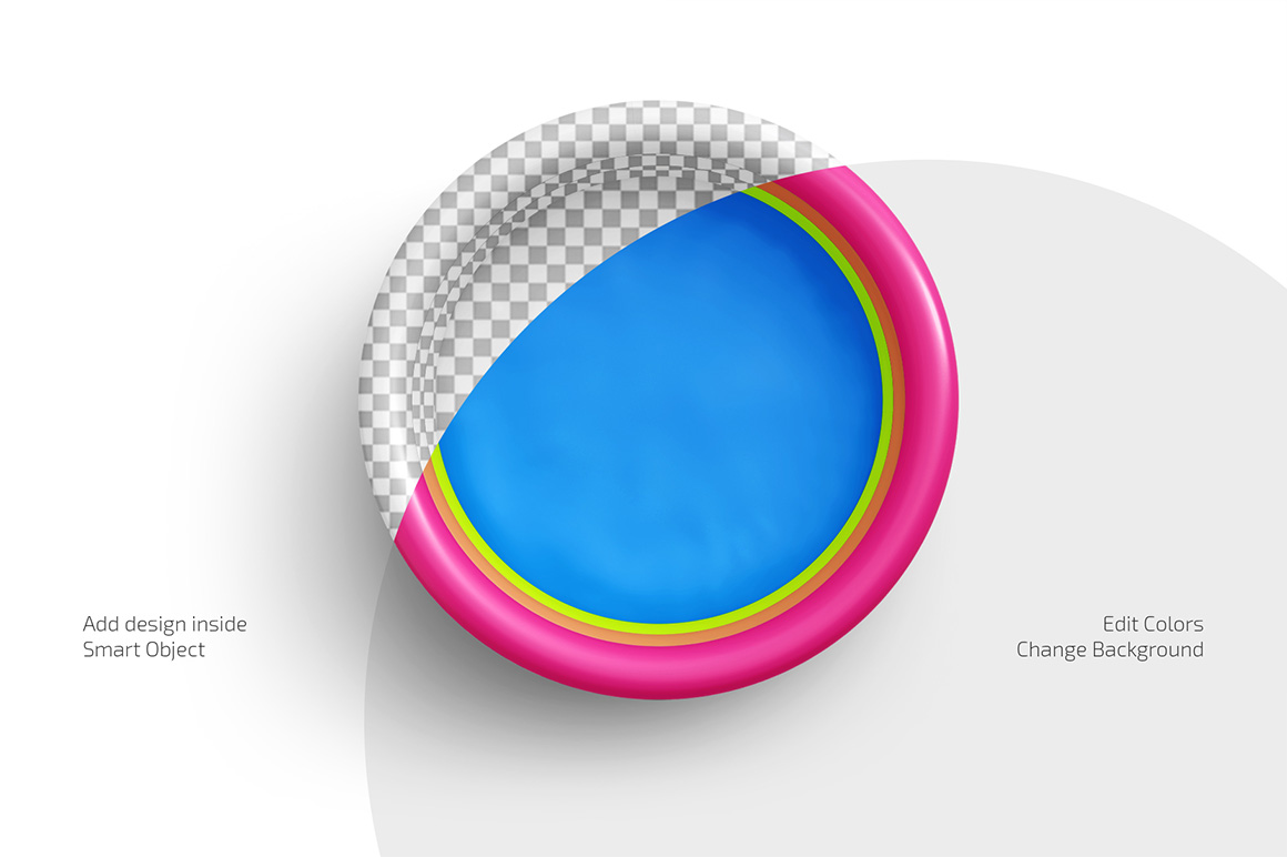 Inflatable Pool Mockup Set