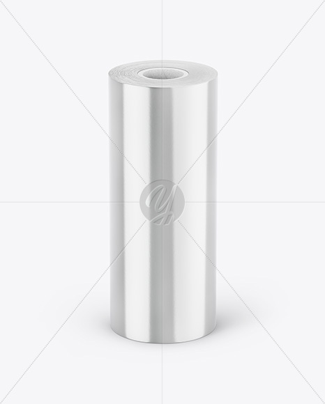 Metallic Film Roll Mockup