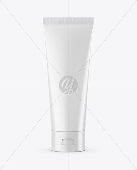 Matte Cosmetic Tube Mockup