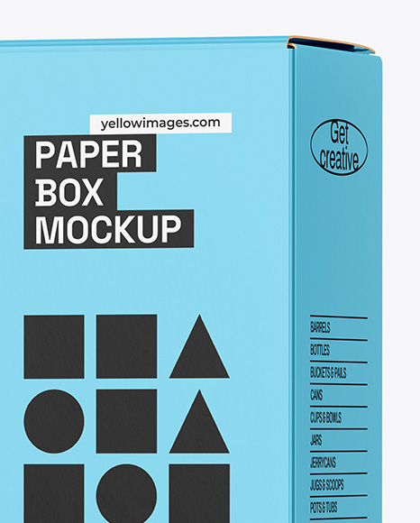 Clear Foam Pump Bottle with Box Mockup