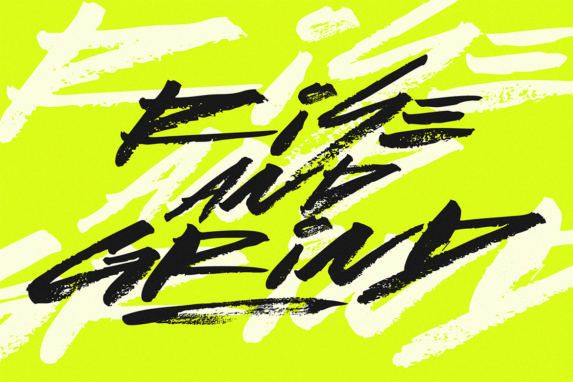 Lust | Handwritten Cyber Brush Font