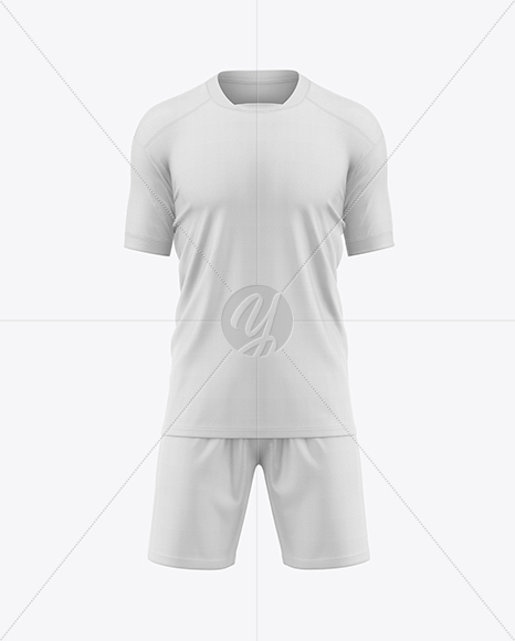 Soccer Kit Mockup - Front View