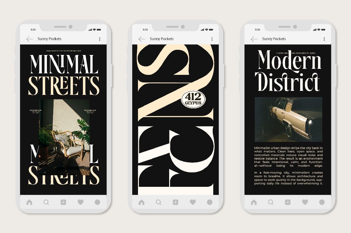 Disriete Modern Serif Display