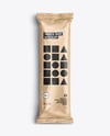 Kraft Paper Snack Bar Mockup