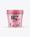 Matte Ice Cream Cup Mockup