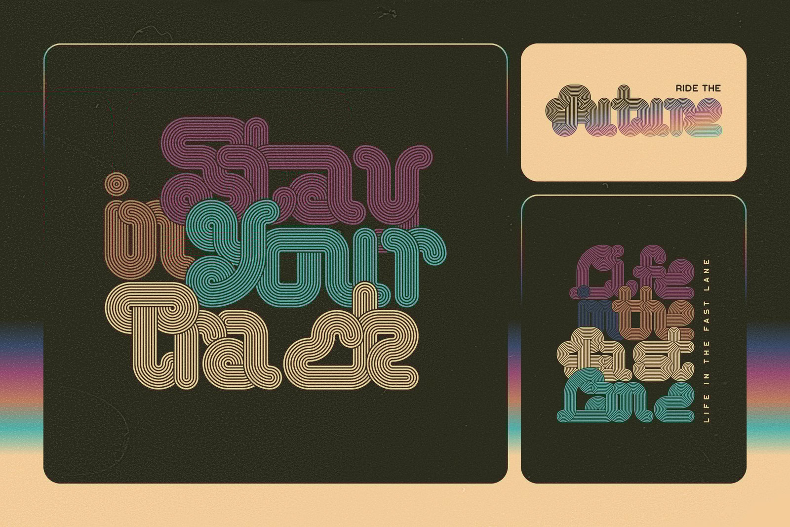 Turboline Vintage Font