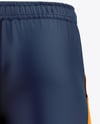 Training Shorts Mockup - Back View