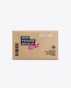 Kraft Paper Soap Bar Mockup – Front View