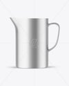 Matte Metallic Jug Mockup