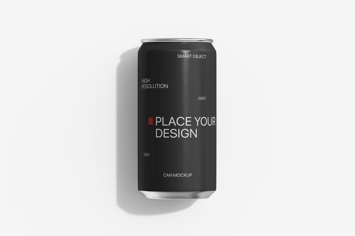 Soda Can Packaging Mockup