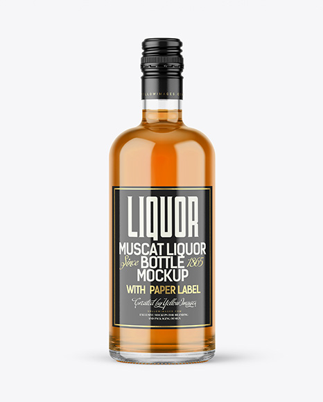 Liquor Bottle Mockup