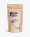 Kraft Stand-up Pouch Mockup