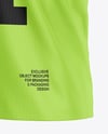 Kids V-Neck Jersey Mockup - Half Side View