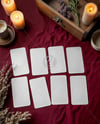 Eight Cards on a Table Mockup