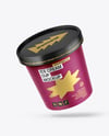 Kraft Paper Ice Cream Cup Mockup