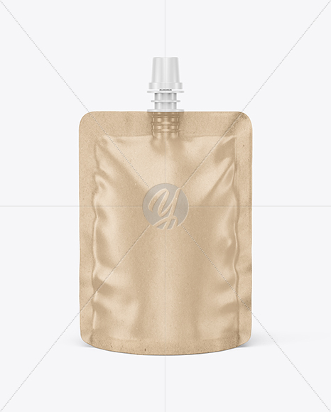 Kraft Doy Pack Mockup