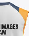 Training Sleeveless Jersey Mockup - Back View