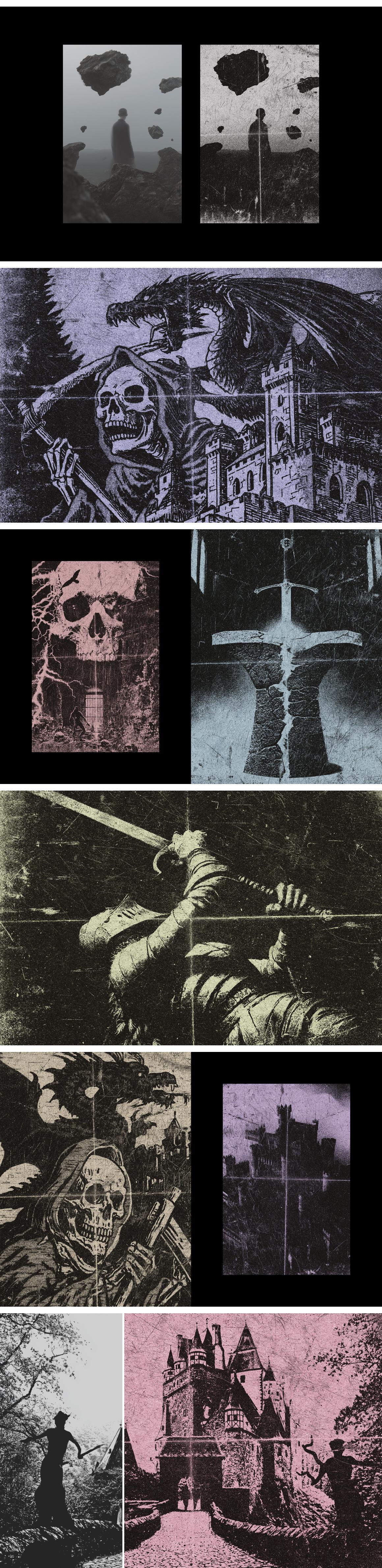 Retro Dust Comic Effect