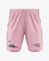 Soccer Shorts Mockup - Front View