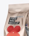 Glossy Metallic Package Mockup