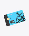 Credit Card Mockup – Half Floating View