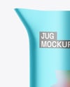 Matte Metallic Jug Mockup