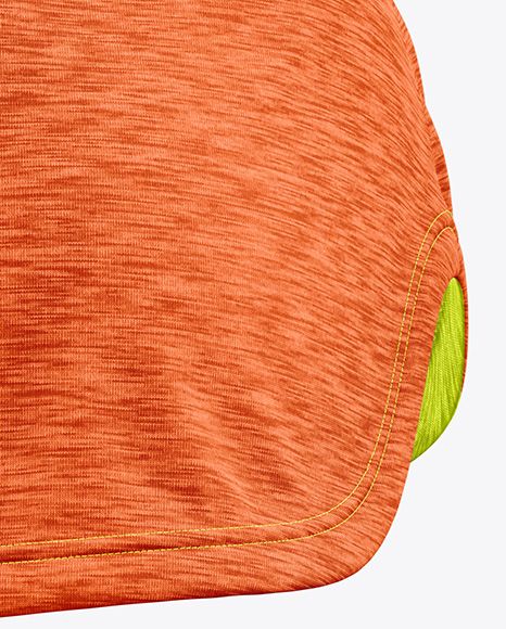 Women's Melange Tank Top Mockup - Back View