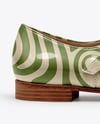 Single Mary Janes Shoe Mockup