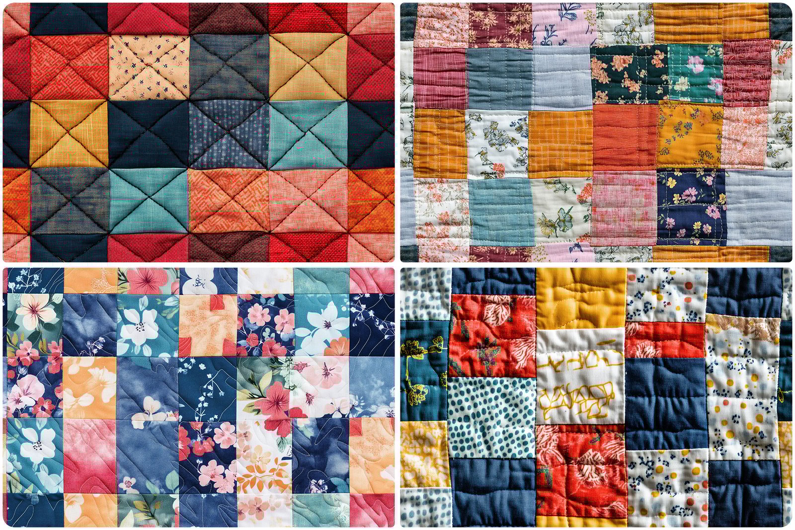 30 Quilting Texture Backgrounds