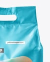 Plastic Bag with Handle Mockup