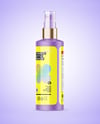 Matte Cosmetic Bottle with Spray Pump Mockup