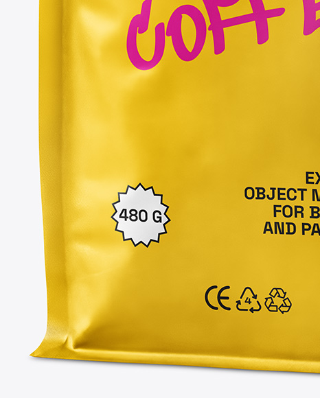 Coffee Bag Mockup