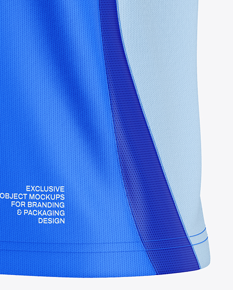 Training Sleeveless Jersey Mockup - Half Side View