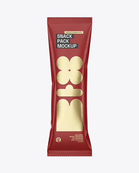 Matte Snack Pack Mockup