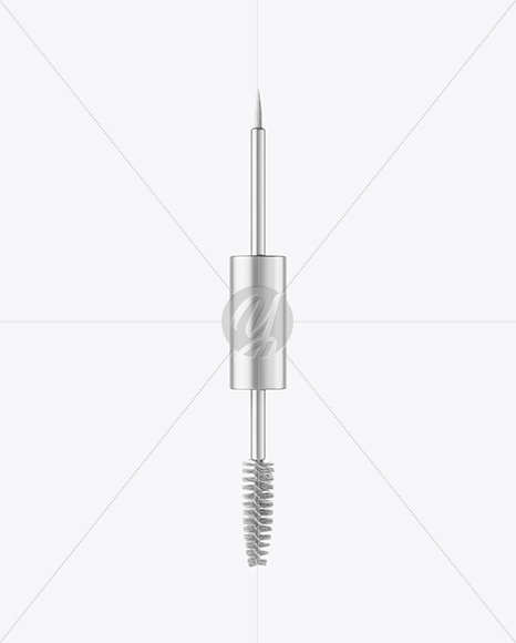 Metallic Hairoil Applicator Tube Mockup
